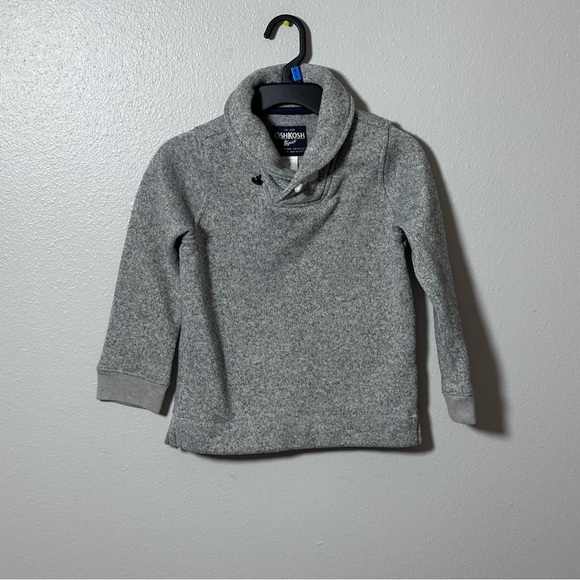 OshKosh B’gosh Boy Sweater Gray Pullover Winter Garment Size‎ 7. - Picture 1 of 6